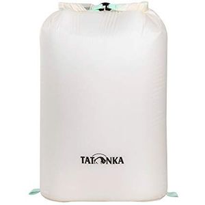 Tatonka SQZY Dry Bag waterdichte opbergtas 15 liter - ultralichte opbergtas met rolsluiting en getapete naden - ideaal voor het sorteren van bagage - 15 liter - PFC-vrij - wit, Lichtgrijs, 15 l