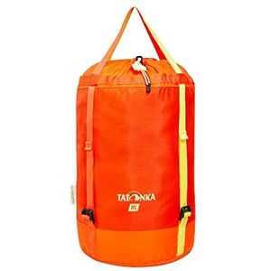 Tatonka Unisex - Compressie zak voor volwassenen, 8 liter, rood oranje, Ø 20 x 36 cm