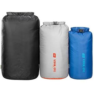 Tatonka Set van 3 pakzakken, 10 l/18 l/30 l, drie waterdichte pakzakken met rolsluiting en steeksluiting, van gerecycled polyester, inhoud 10, 18 en 30 liter (verschillende kleuren)