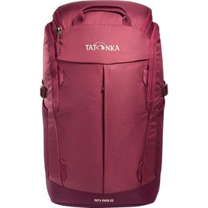 TATONKA Vrije tijd rugzak Rugzak met laptopvak City Pack 22 Bordeaux Red / Dahlia Wijnrood