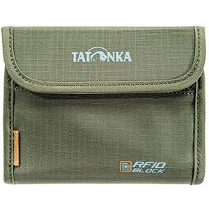 Tatonka Euro Wallet RFID B - portemonnee met TÜV-geteste RFID-blocker - biedt plaats aan 4 creditcards - met kijkvenster, muntgeldvak en extra vak met ritssluiting - beschermt tegen gegevensklauw