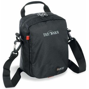 Tatonka Check In RFID B - kleine schoudertas met TÜV-gecertificeerde RFID-blocker - dames en heren - 21 x 15 x 7 cm - zwart