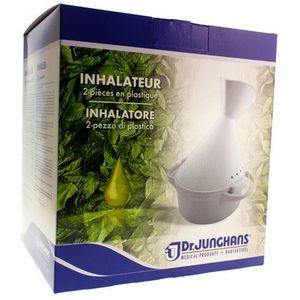 Inhalator plastiek wit 1 stuks