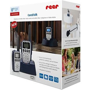 Reer Care&Talk 2-in-1 babyfoon en walkietalkie, tot 5 km bereik