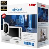 Reer - 80430 - Babyfoon - Wit - 4,3 Inch TFT-Display - 300 m Bereik