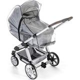 Reer RainCover Classic + regenbescherming, voor combi-kinderwagen met ritssluiting