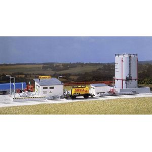 Modelbouw - Benzineoverslagplaats - Pompstation - Gemoderniseerd