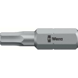 Wera Bit | 1/4 inch 1,5 mm lengte 25 mm | taaihard, HEX-Plus | 1 stuks - 05056303001