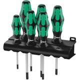 Wera 367/6 TORX® Schroevendraaierbitinzet Werkplaats 6-delig Binnen-Torx