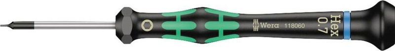 Wera - Elektronik- Schraubendreher Innensechskant 0,7mm