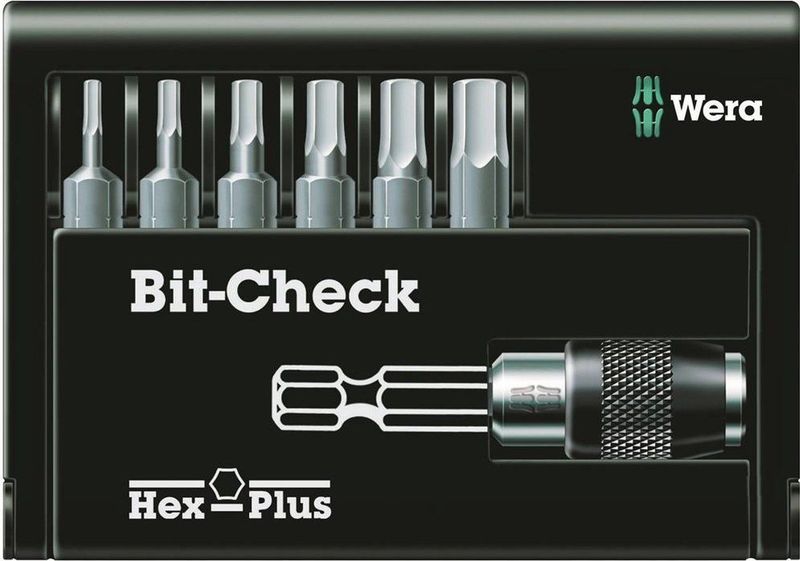 Wera Bit-Check 7 Hex-Plus 1, 7 -delig - 1 stuk(s) - 05056168001