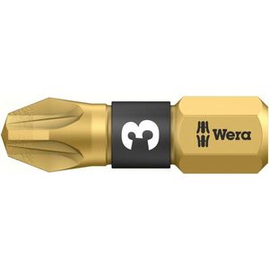 Wera Schroefbit 1/4 6-kant met Pozidriv PZ3 25mm lang