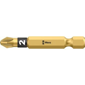 Wera 05059902001 1/4"" Pozidrive BiTorsion Diamond Bit - PZ2 x 50mm