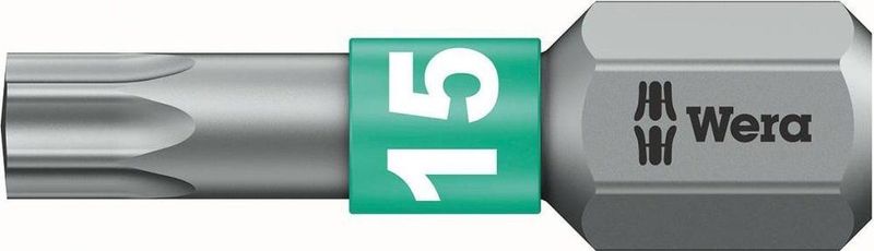 Wera Bit 867/1 BTZ 1/4″ T 15 Länge 25 mm BiTorsion zähhart - 5066122001