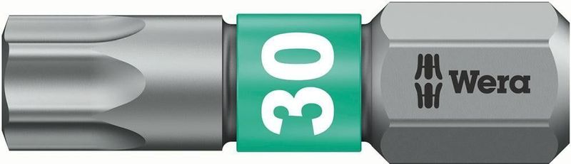 Wera Bit 867/1 BTZ 1/4″ T 30 Länge 25 mm BiTorsion zähhart - 5066128001