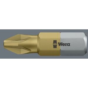 Wera PH Cross Bit Titaniumated 851/1 TiN PH3x25mm 05480173001
