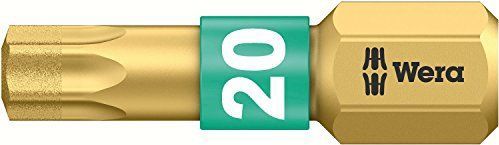 867/1 bdc sb SiS 05134376001 Torx-Bit t 20 Werkzeugstahl legiert, diamantbeschichtet d 6.3 1 St - Wera