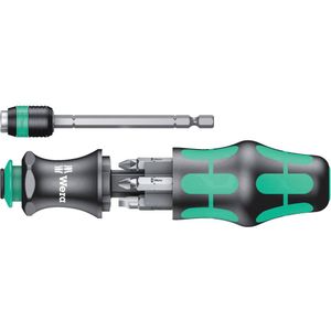 Wera schroevendraaier - 1/4 - incl. 6 bits