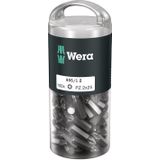 Bit 1/4" DIN3126E6,3 PZ2x25mm pak voor 100st. Wera