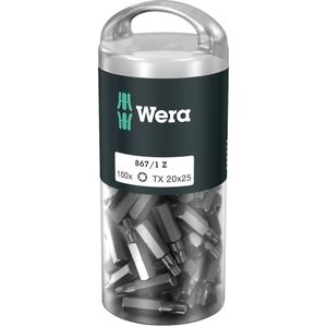 Wera 5072448001 1/4" Torx Bit - T20 X 25mm (100st)