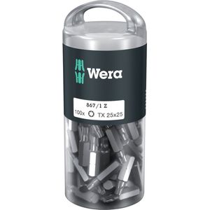 Wera 5072449001 1/4" Torx Bit - T25 X 25mm (100st)
