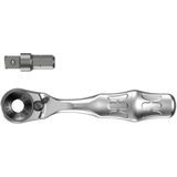 Wera - 8001 A Zyklop Mini - Bit-ratel - Staal - 1/4"