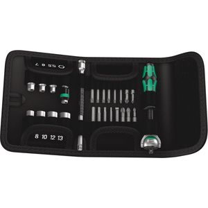 Wera 05051045001 Kraftform Kompakt 26-Delige Zyklop Speed gereedschapset in Etui