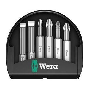 Wera 5056474001 6-delige Bit-Check Universal Bitset - Extra lang