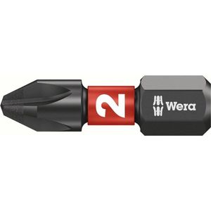 Wera 1/4 inch insertbit PH2 25 mm