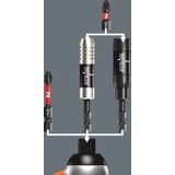 Wera - 897/4 IMP - Impaktor Houder - 1/4 Duim - RVS - Met Magneet
