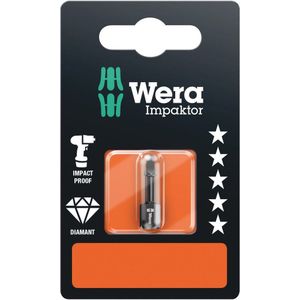 Wera 05073931001 1/4" Robertson Impaktor Bit - R2 X 25mm