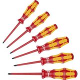 FP - wera 167 i/6 Schraubendrehersatz Kraftform Plus Serie 100 vde torx