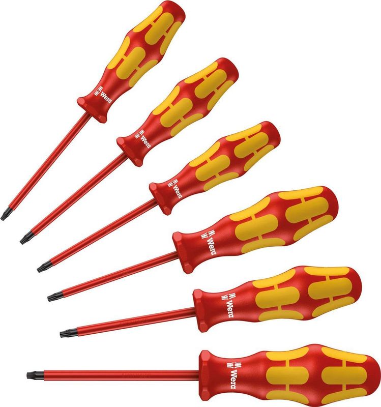 Wera - 167 I/6 - Schroevendraaierset - 6-delig - VDE - Kraftform Plus