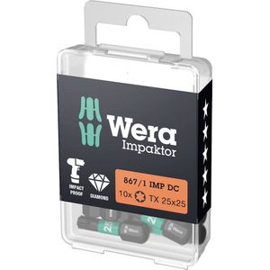 Wera 1/4 inch insertbit TX20 25 mm