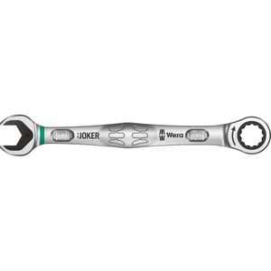Wera Maulringratschenschlüssel 6000 Joker, SW 13 mm, Länge 177 mm, Chrom-Molybdän-Stahl, Zwölfkant