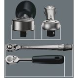 Wera - 8100 SA 8 - Ratelsleutelset - 28 Delig - Chroom-Molybdeen