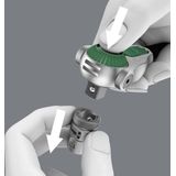 Wera - Zyklop Speed-Knarrens 8100 SB6 - Gereedschapsset - 28-delig - Textiel Koffer