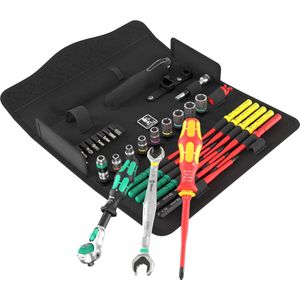 Wera - Kraftform Kompakt W1 - Gereedschapsset - Inclusief Diverse Steeksleutels en Schroevendraaiers