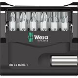 Wera 5057424001 12-delige Bit-Check 12 Metal 1 Bitset