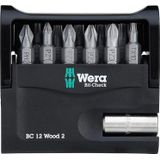 Bitset Bit-Check 12 Wood 2 Wera