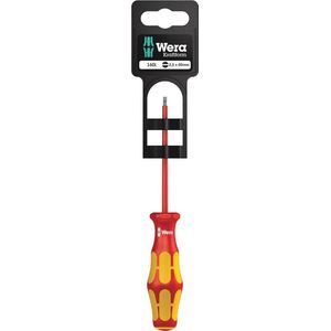 Wera 160 i SB VDE geïsoleerde Sleuf-schroevendraaier, 0,4 x 2,5 x 80 mm - 1 stuk(s) - 05100000001