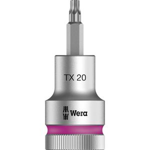 Wera 8767 C HF TORX TORX Zyklop Bit/dop-combinatie met 1/2" Aandrijving met Vasthoudfunctie , TX 20 x 60 mm - 1 stuk(s) - 05003830001