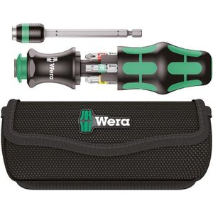 Wera Kraftform compact 20 combi-schroevendraaier m. 6 bits