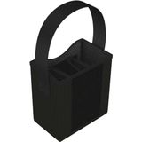 Wera - 2go 4 - Gereedschapsdraagtas - Zwart - Vormvast Materiaal