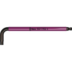 Wera 950 SPKL HF Stiftsleutel Multicolour, Metrisch, met vasthoudfunctie, 8,0 mm - 1 stuk(s) - 05022204001
