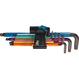 Wera 05022210001 950 SPKL/9 SM HF 9 Delige Hex-plus Multicolour Inbussleutelset - 1,5-10mm