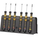 Wera 1550/6 ESD Schroevendraaierset ESD 6-delig Plat, Kruiskop Phillips, Torx plus, Microstix