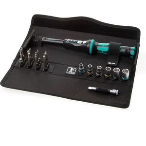 Wera 05130110001 Click-Torque A 6 Set 1 20-delige Klikdraaimomentsleutel set In Etui - 2,5-25 Nm