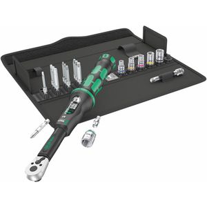 Michelin – Clé dynamométrique 1/4'' – Tête carrée CR-Mo 24 dents – Capacité de serrage 5-25 N·m – Acier au carbone pour applications pro
