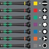 Wera - Kraftform Micro - 25-delige Schroevendraaierset - Robuuste Rolkoffer